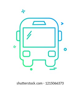 Transport icon design vector