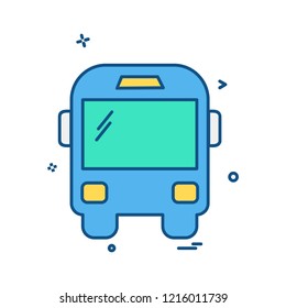 Transport icon design vector