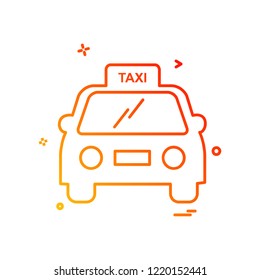 Transport icon design vector