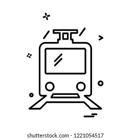 Transport icon design vector