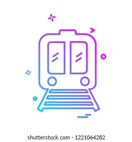 Transport icon design vector