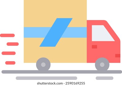 Transport Icon Element For Design
