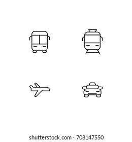 Transport Icon line