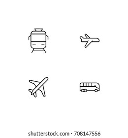 Transport Icon line