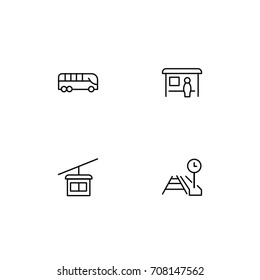 Transport Icon line