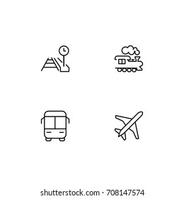 Transport Icon line
