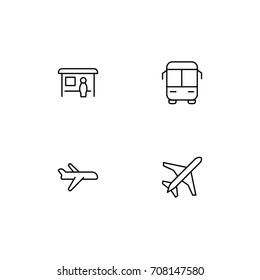Transport Icon line