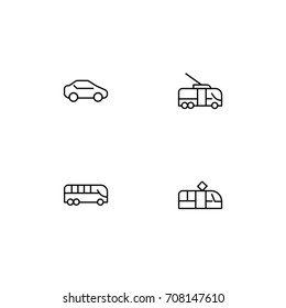 Transport Icon line