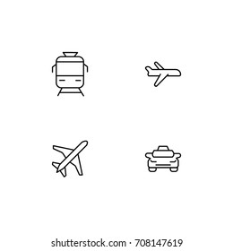 Transport Icon line