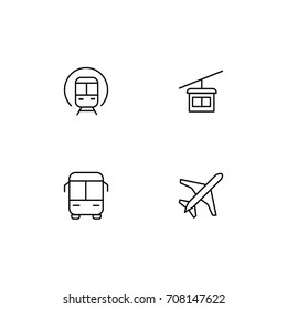Transport Icon line