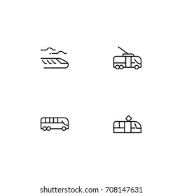 Transport Icon line