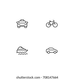 Transport Icon line