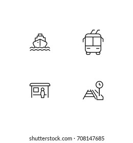 Transport Icon line