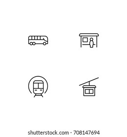 Transport Icon line