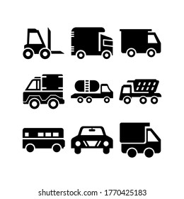 Transport icon or logo isolated sign symbol vector illustration - Collection of high quality black style vector icons

