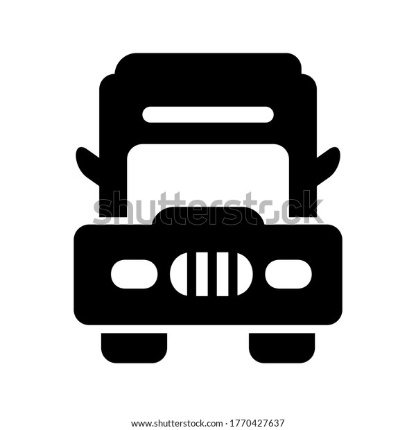 Transport icon or logo\
isolated sign symbol vector illustration - high quality black style\
vector icons\
