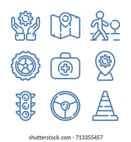 Transport Icon Set