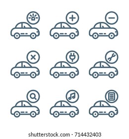 Transport Icon Set