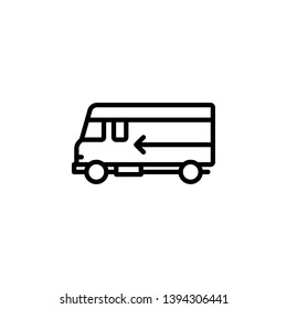 transport icon sign signifier vector
