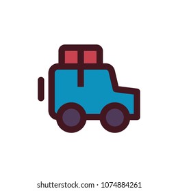 transport icon vector
