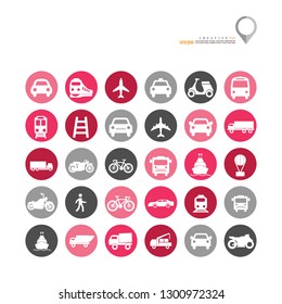 Transport icon.logistic icon.vector illustration.