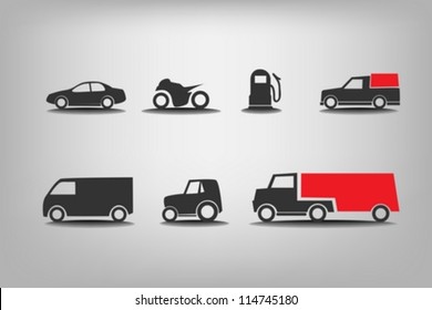 Transport icons