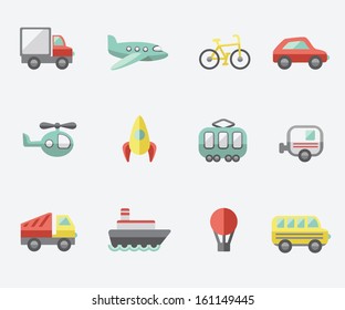 Iconos de transporte