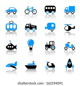 Transport icons