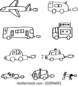 Transport icons