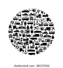 Transport icons
