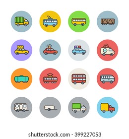 Transport icons