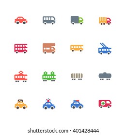 Transport icons
