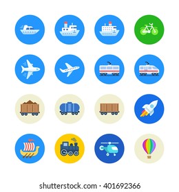 Transport icons 