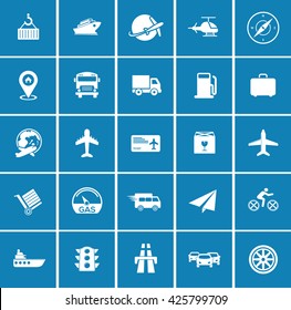 Transport icons