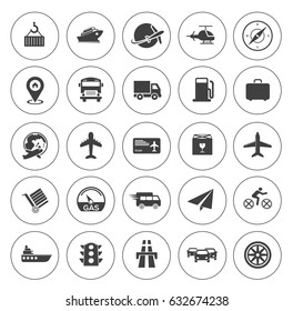 Transport icons