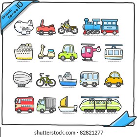 Transport icons