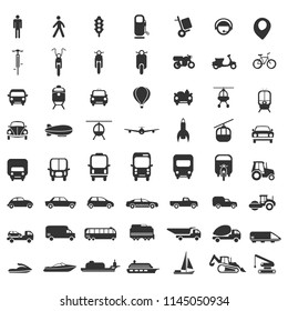 Transport icons Collection