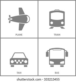 Transport Icons Set