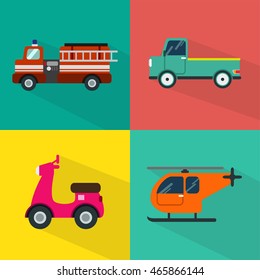 Transport Icons Set