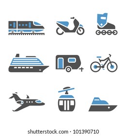 Transport Icons - A set of fifth