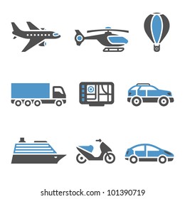 Transport Icons - A set of second