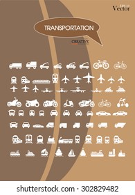 Transport icons.transportation .logistics.logistic icon.vector illustration.