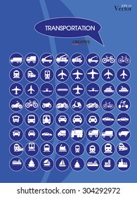 Transport icons.transportation .logistics.logistic icon.vector illustration.