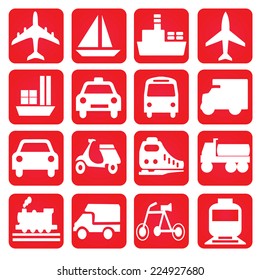 Transport icons,transportation vector illustration,logistics,logistic icon vector 