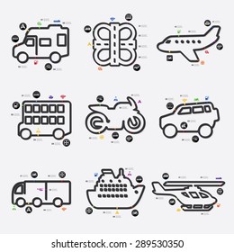 transport infographic