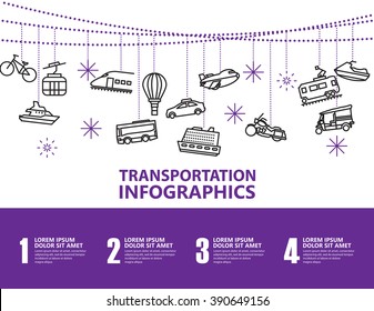 transport infographics 