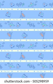 transport kids pattern. vector illustration
