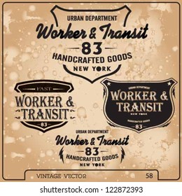transport labels set