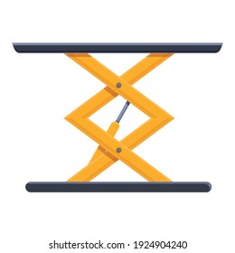 Transport lift icon. Cartoon of transport lift vector icon for web design isolated on white background