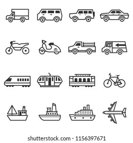 Transport Line icons